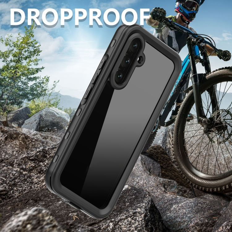 RedPepper Transparente punktierte stoßfeste wasserdichte PC + TPU Handyhülle für Samsung Galaxy A54 5G