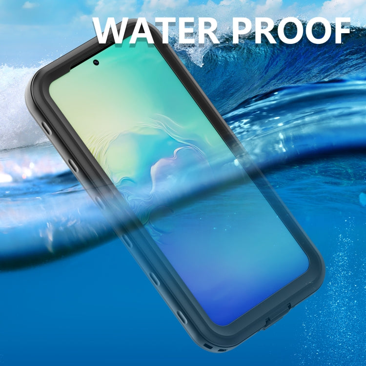 RedPepper Transparente punktierte stoßfeste wasserdichte PC + TPU Handyhülle für Samsung Galaxy A54 5G