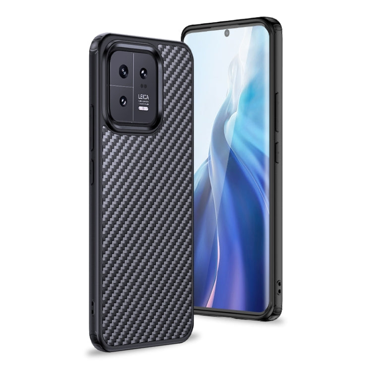 wlons Magsafe Carbon Fiber Kevlar TPU Phone Case, For iPhone 13 Pro, For iPhone 13 Pro Max, For Samsung Galaxy S23 5G, For Samsung Galaxy S23+ 5G, For Xiaomi 13, For Xiaomi 13 Pro, For Huawei P60 Art, For Huawei Mate 50, For Huawei Mate 50 Pro         ...