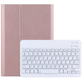 Bluetooth-Tastatur-Lederhülle für Lenovo Tab M10 3rd Gen TB-328XU (Roségold)
