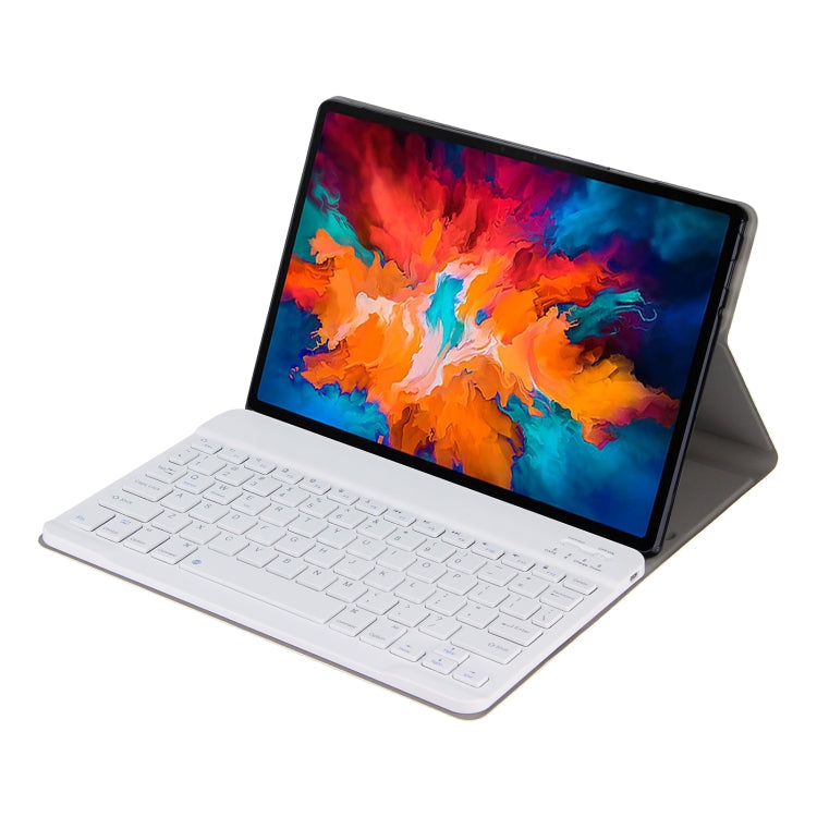 Bluetooth-Tastatur-Lederhülle für Lenovo Tab M10 3rd Gen TB-328XU (Roségold)