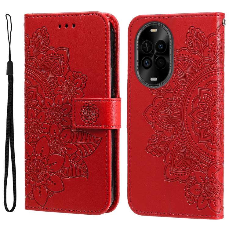 Seven-petal Flowers Embossing Leather Phone Case, For Huawei nova 15 Pro / nova 15 Ultra, For Huawei Mate 70 Air 5G, For Huawei nova 14 Lite, For Huawei Maimang 40 5G