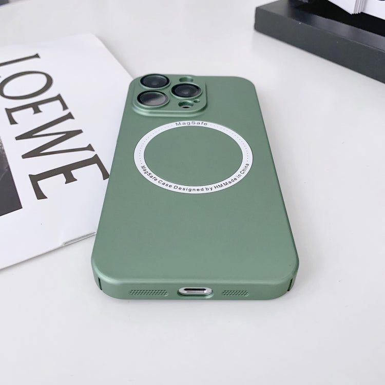 Magsafe Magnetic PC Shockproof Phone Case With Camera Lens, For iPhone 11, For iPhone 11 Pro Max, For iPhone 12 Pro Max