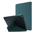 Airbag-Deformations-Lederhülle mit Standfuß & Stifthalter, für iPad 10.2 2021 / 2020 / 2019, für iPad Mini (2019), für iPad Mini 4