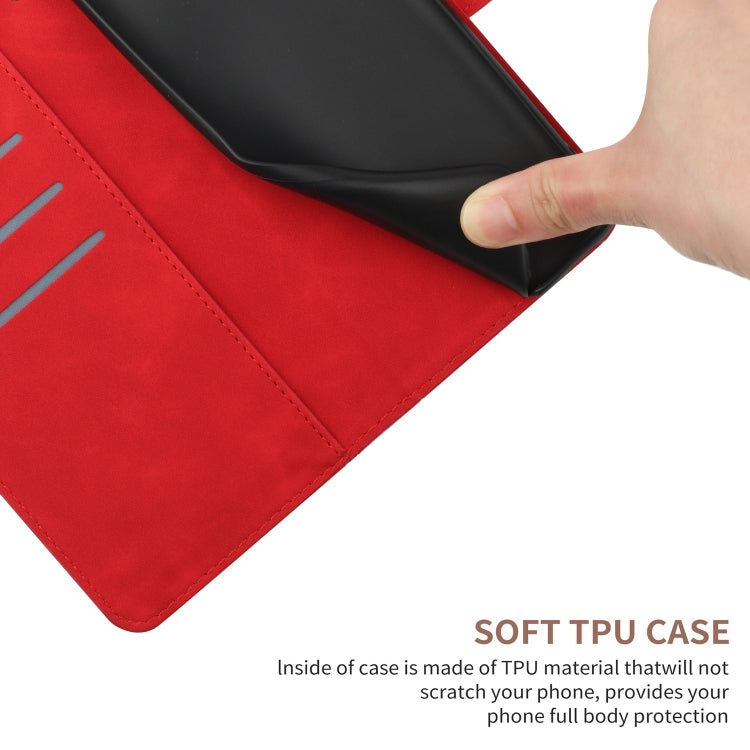 Stitching Embossed Leather Phone Case, For Sony Xperia 10 V