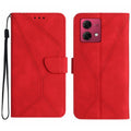 Stitching Embossed Leather Phone Case, For Motorola Moto G84, For Motorola Moto G54, For Motorola Edge 40 Neo, For Motorola Moto G14