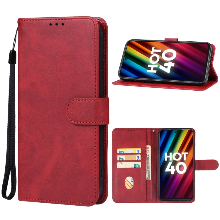 Leather Phone Case, For Infinix Hot 40