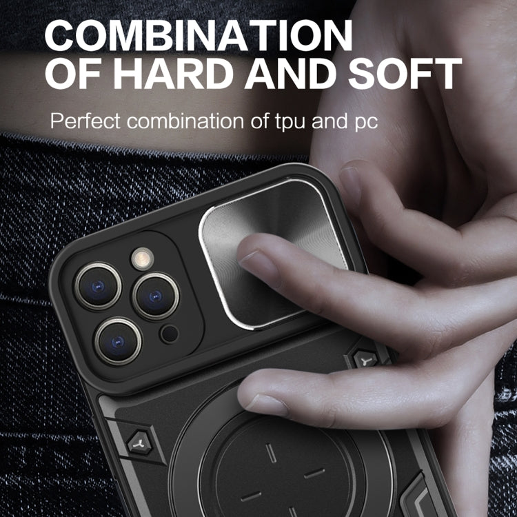 CD Texture Sliding Camshield Magnetic Holder Phone Case, For iPhone 12, For iPhone 12 Pro Max, For iPhone 12 Pro, For iPhone 11 Pro Max