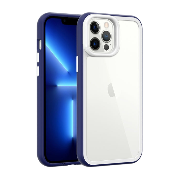 Color Frame 2 in 1 Hollow Cooling Phone Case, For iPhone 12 Pro Max, For iPhone 11