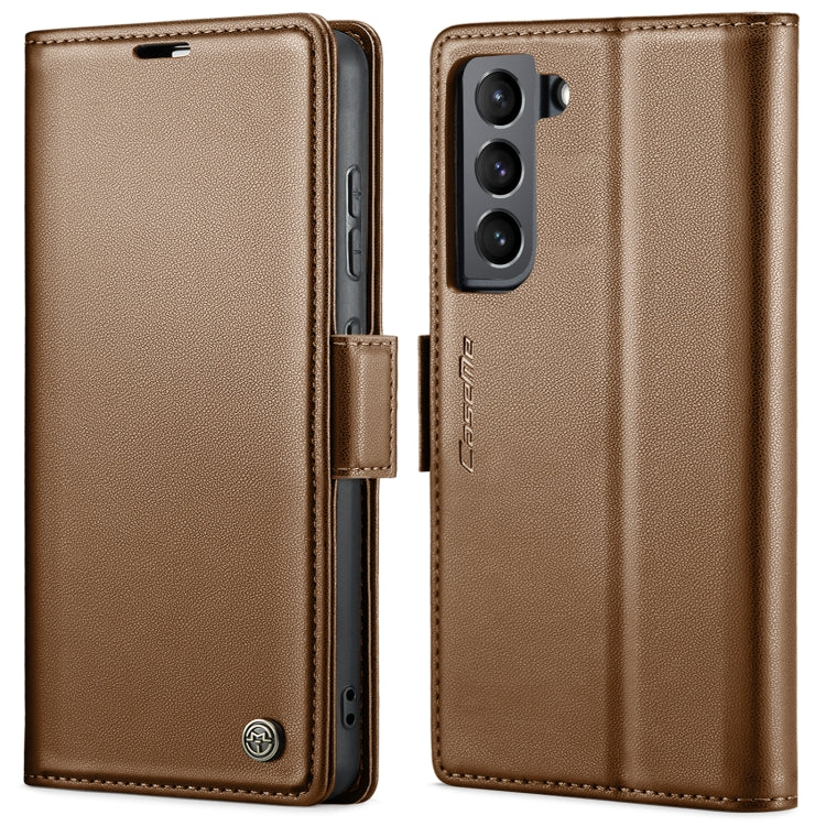 CaseMe 023 Butterfly Buckle Litchi Texture RFID Anti-theft Leather Phone Case, For Samsung Galaxy A73 5G, For Samsung Galaxy A33 5G, For Samsung Galaxy S22 Ultra 5G, For Samsung Galaxy S22+ 5G