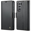 Butterfly Buckle  Anti-theft Leather Phone Case, For Samsung Galaxy S21 FE 5G, For Samsung Galaxy A72, For Samsung Galaxy A53, For Samsung Galaxy S21 5G