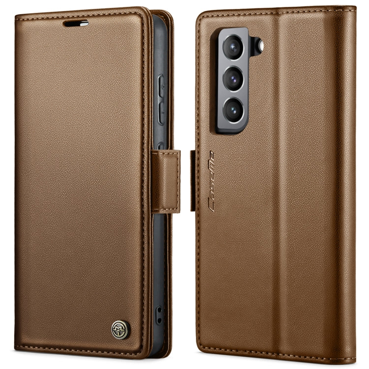 Butterfly Buckle  Anti-theft Leather Phone Case, For Samsung Galaxy S21 FE 5G, For Samsung Galaxy A72, For Samsung Galaxy A53, For Samsung Galaxy S21 5G