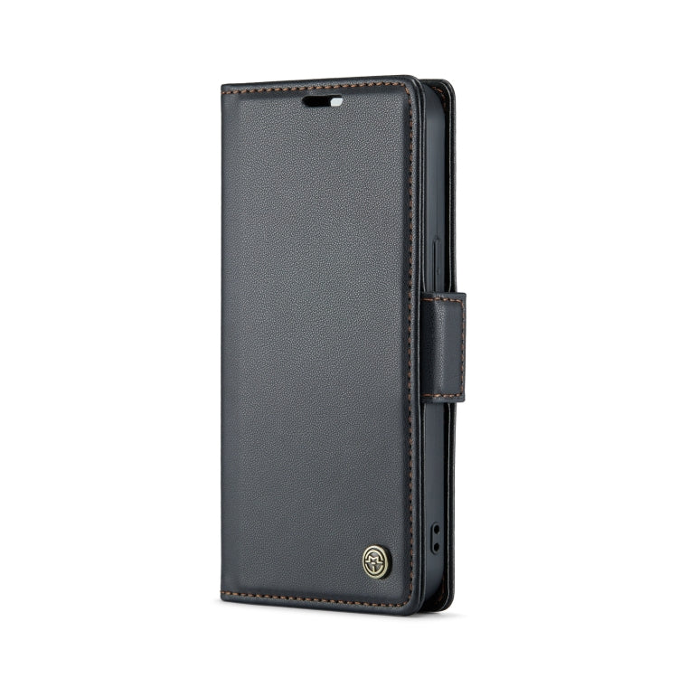 CaseMe 023 Schmetterlingsschnalle Litschi-Textur RFID-Diebstahlschutz Leder-Handyhülle, für iPhone 13, für iPhone 13 mini, für iPhone 13 Pro, für iPhone 13 Pro Max