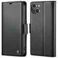 CaseMe 023 Schmetterlingsschnalle Litschi-Textur RFID-Diebstahlschutz Leder-Handyhülle, für iPhone 13, für iPhone 13 mini, für iPhone 13 Pro, für iPhone 13 Pro Max