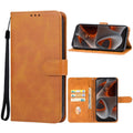 Leather Phone Case, For Motorola Edge 50 Pro