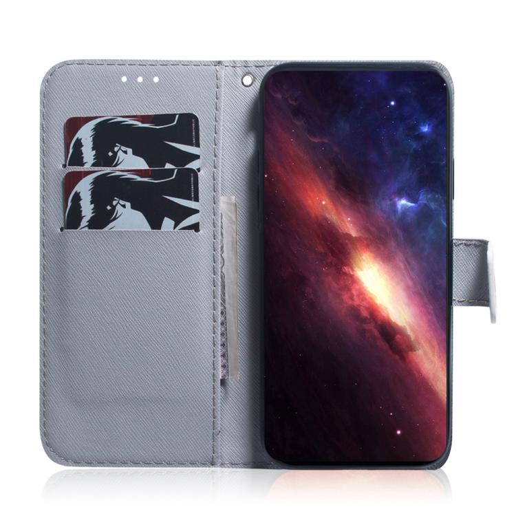 Coloured Drawing Flip Leather Phone Case, For Tecno Pop 10 / Spark Go 2 4G, For Tecno Pop 9 5G / Spark 30C 5G