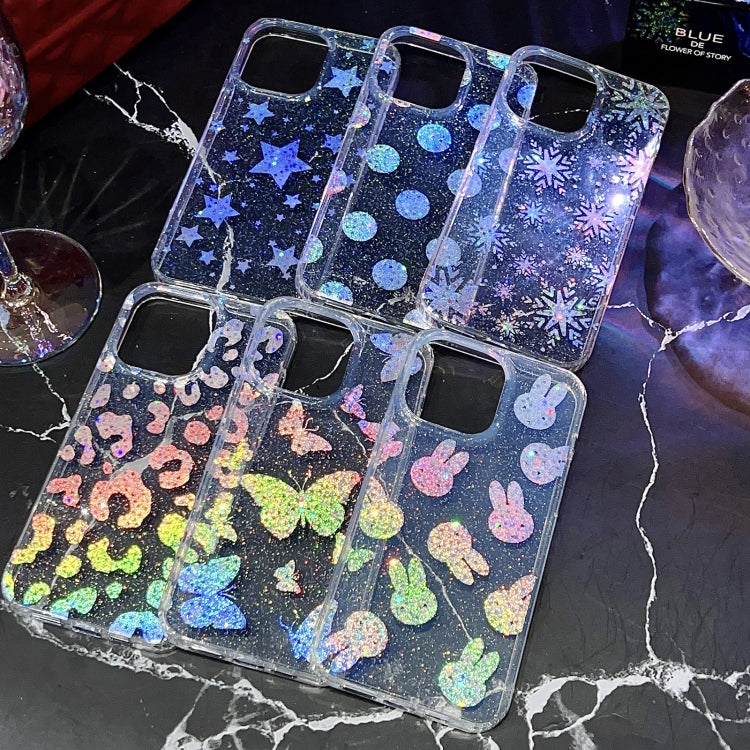 Little Star Series Glitter Powder TPU Phone Case, For iPhone 11 Pro Max