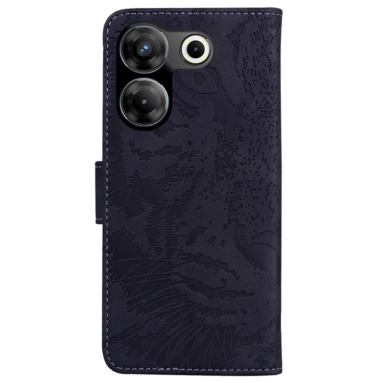 Tiger Embossing Pattern Flip Leather Phone Case, For Tecno Camon 20 Pro 5G, For Tecno Pova 5, For Tecno Spark 10 5G, For Tecno Spark 10 Pro