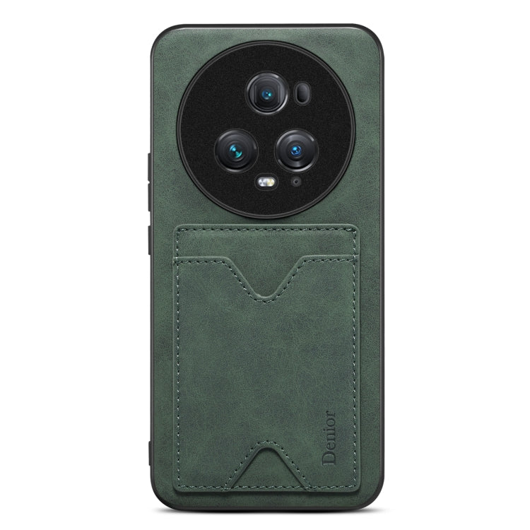 Denior PU Back Cover Card Slot Holder Phone Case, For Honor Magic5 5G, For Honor 90 Pro, For Honor 90, For Honor Magic5 Pro 5G
