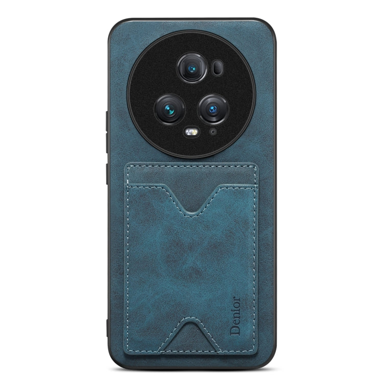 Denior PU Back Cover Card Slot Holder Phone Case, For Honor Magic5 5G, For Honor 90 Pro, For Honor 90, For Honor Magic5 Pro 5G