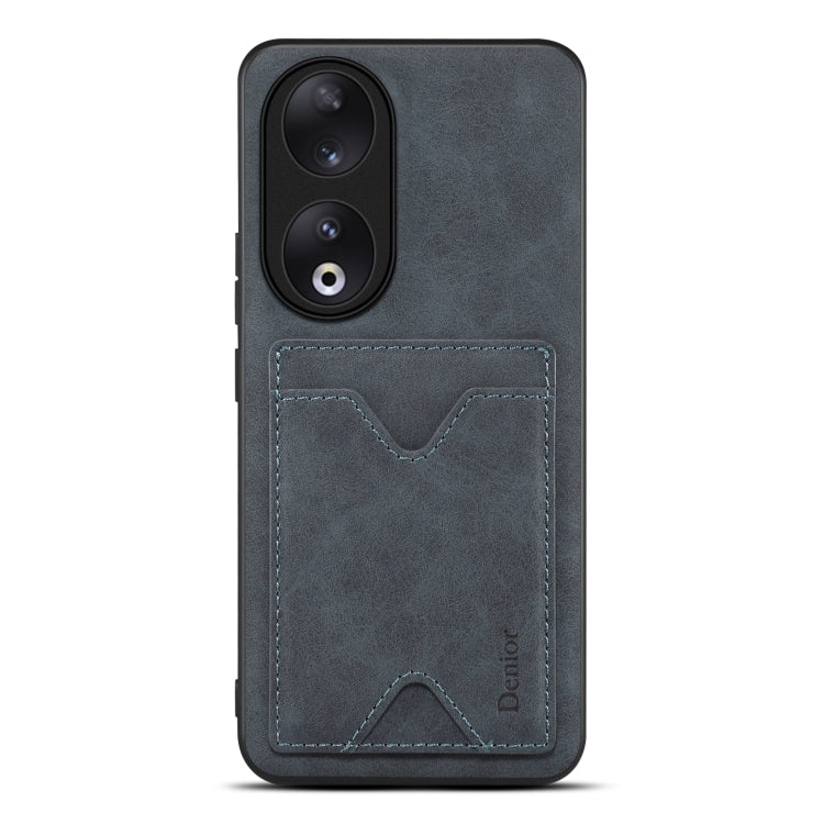 Denior PU Back Cover Card Slot Holder Phone Case, For Honor Magic5 5G, For Honor 90 Pro, For Honor 90, For Honor Magic5 Pro 5G