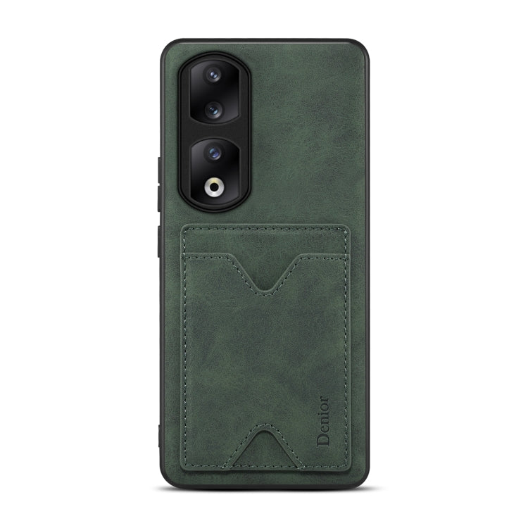 Denior PU Back Cover Card Slot Holder Phone Case, For Honor Magic5 5G, For Honor 90 Pro, For Honor 90, For Honor Magic5 Pro 5G