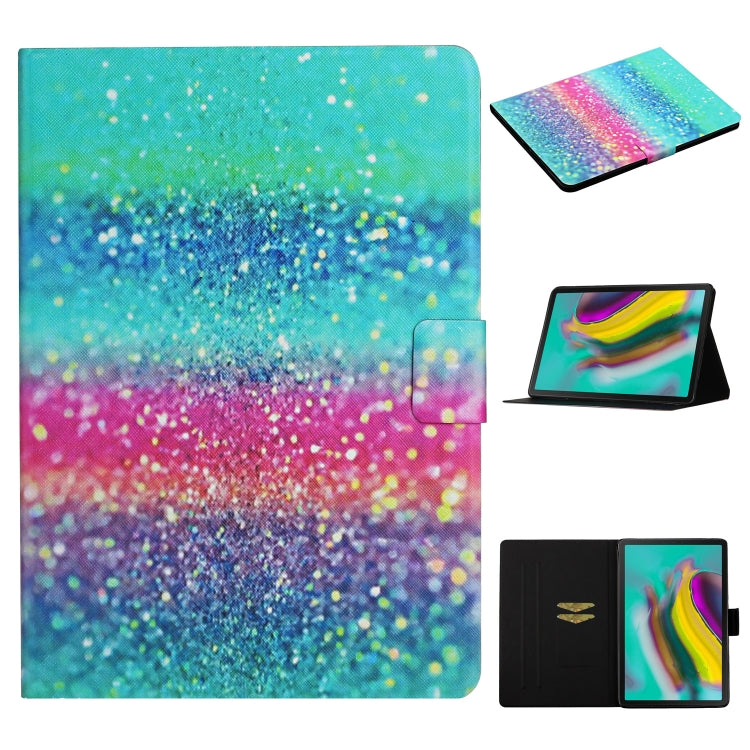 Colored Drawing Pattern Horizontal Flip Leather Case with Holder & Card Slots, For Huawei MediaPad T5, For Lenovo Tab M10 X605F X505, For Samsung Galaxy Tab A 8.0 (2019) T290, For Samsung Galaxy Tab S6 Lite P610