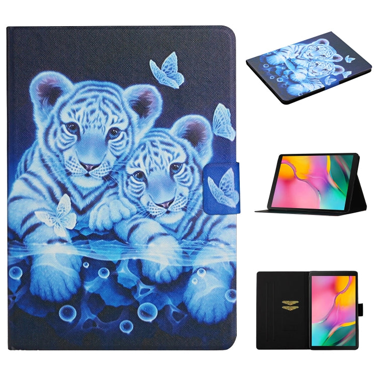Colored Drawing Pattern Horizontal Flip Leather Case with Holder & Card Slots, For Samsung Galaxy Tab A 10.1 (2019) T510, For 7 inch Universal Tablet PC, For 8 inch Universal Tablet PC, For 10 inch Universal Tablet PC