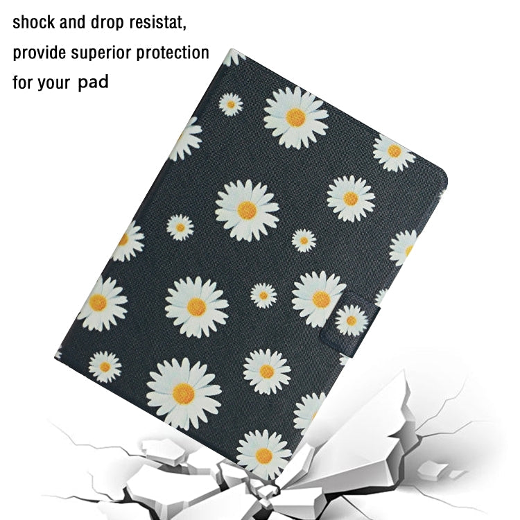 Lederhülle mit Blumenmuster, horizontal aufklappbar, mit Kartenfächern & Halterung, für iPad 5, für iPad 10.2, für iPad Pro 10.5 Zoll, für iPad Pro 11 2020
