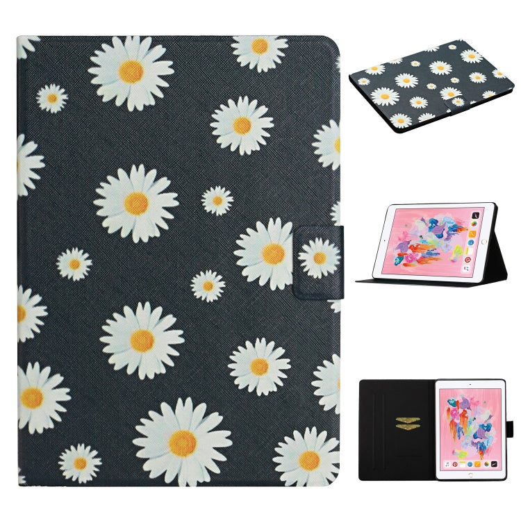 Lederhülle mit Blumenmuster, horizontal aufklappbar, mit Kartenfächern & Halterung, für iPad 5, für iPad 10.2, für iPad Pro 10,5 Zoll, für iPad Pro 11 2020