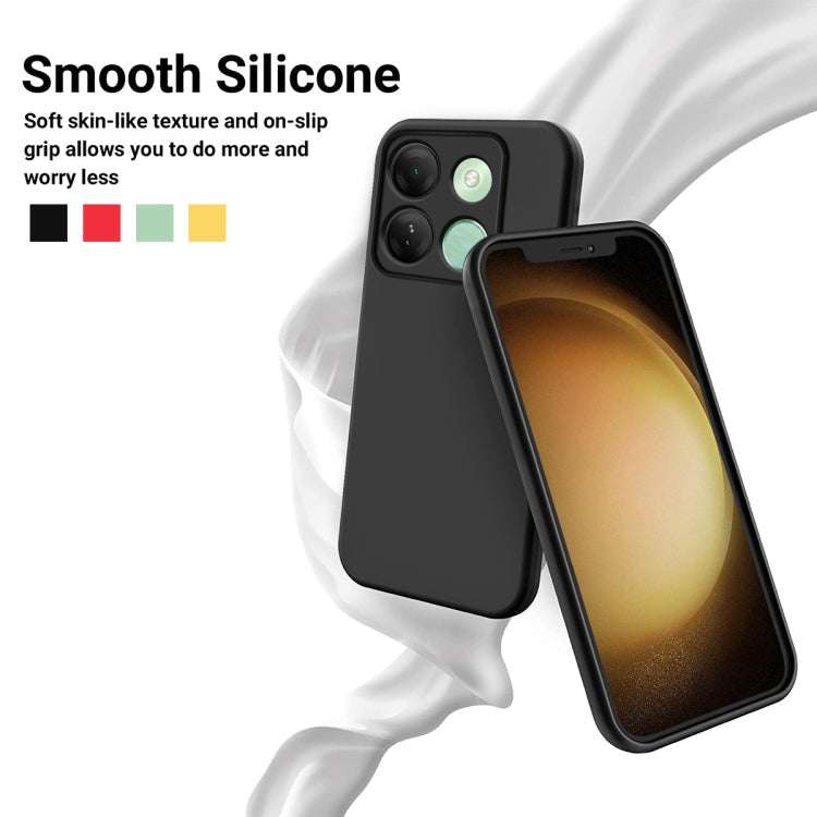 Pure Color Liquid Silicone Shockproof Phone Case, For Infinix Smart 7 HD, For Infinix Note 30i, For Infinix Note 30 Pro, For Infinix Note 30 4G / 5G, For Infinix Note 30 VIP