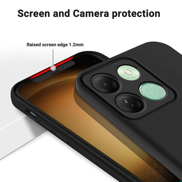 Pure Color Liquid Silicone Shockproof Phone Case, For Infinix Smart 7 HD, For Infinix Note 30i, For Infinix Note 30 Pro, For Infinix Note 30 4G / 5G, For Infinix Note 30 VIP
