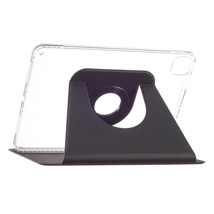 For iPad Pro 12.9 2022 / 2021 / 2020 Magnetic Split Leather Smart Tablet Case(Black)