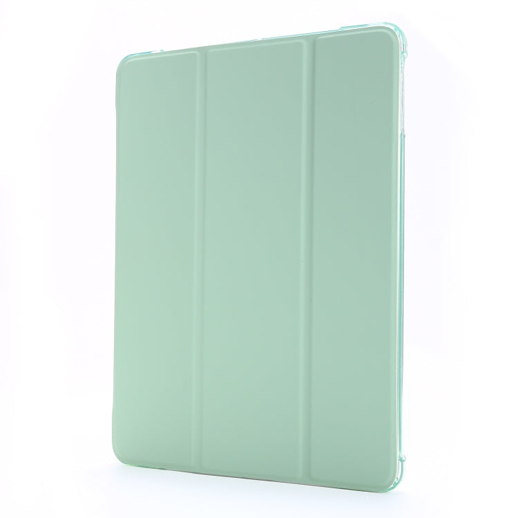 Airbag-Lederhülle mit horizontaler Klappfunktion, dreifach faltbarem Ständer und Stifthalter, für iPad 9.7 (2018) & (2017), für iPad Air 2
