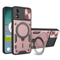 CD Texture Sliding Camshield Magnetic Holder Phone Case, For Motorola Moto E13, For Motorola Moto E22 / E22i, For Motorola Edge 30 Fusion, For Motorola Edge 30 Neo