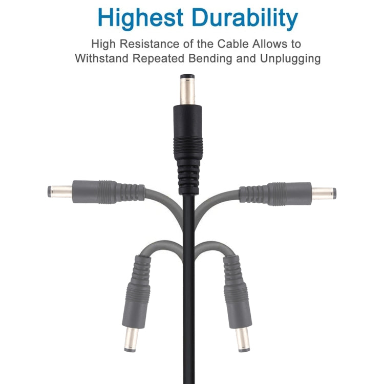 8A 5.5 x 2.1mm Female to Male DC Power Extension Cable,  Length:3m(Black)