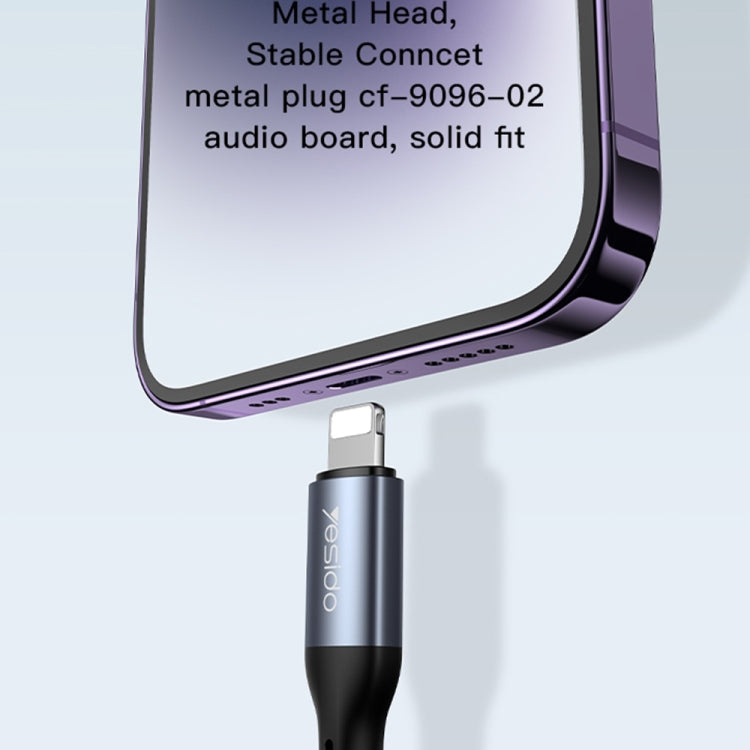Yesido YAU37 8 Pin auf 3,5mm Audio-Adapter, YAU37