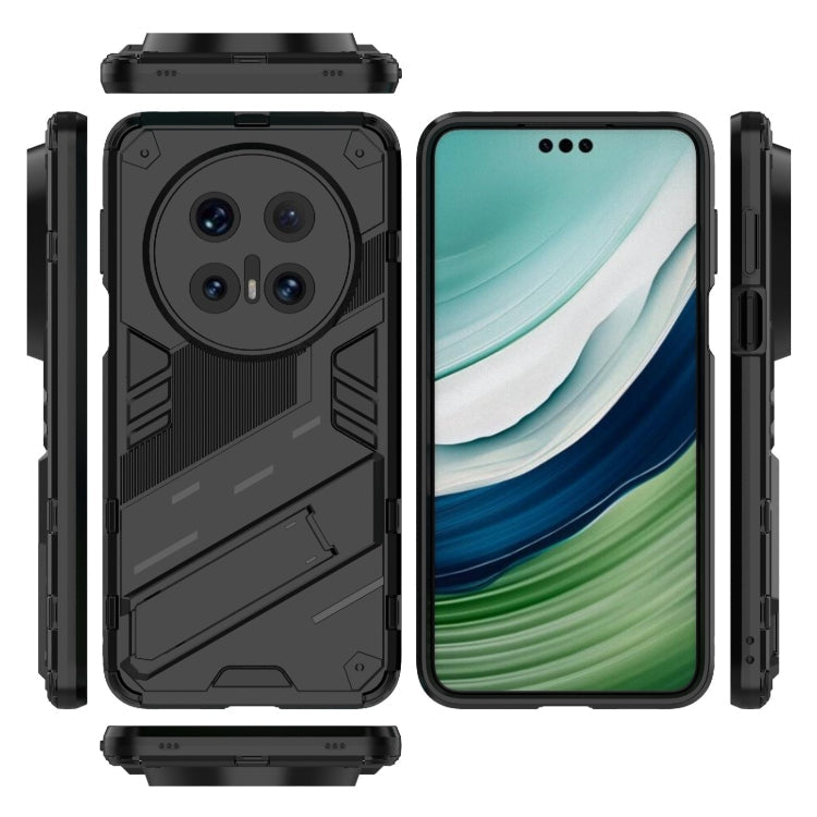 Punk Armor 2 in 1 PC + TPU Phone Case with Holder, For Huawei Mate 70 Pro / 70 Pro+, For Huawei Pura 70 Pro / 70 Pro+, For Huawei Pura 70 Ultra
