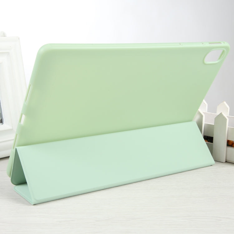 GEBEI 3-folding Holder Shockproof Flip Leather Tablet Case, For Huawei MatePad SE 11, For Huawei MatePad Air 11.5