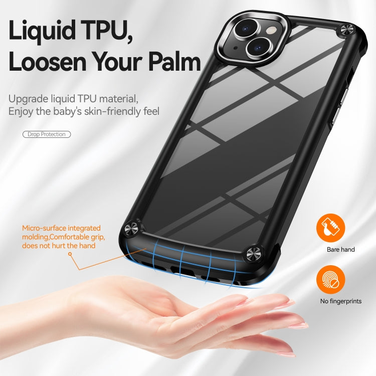 TPU + PC Lens Protection Phone Case, For iPhone 15