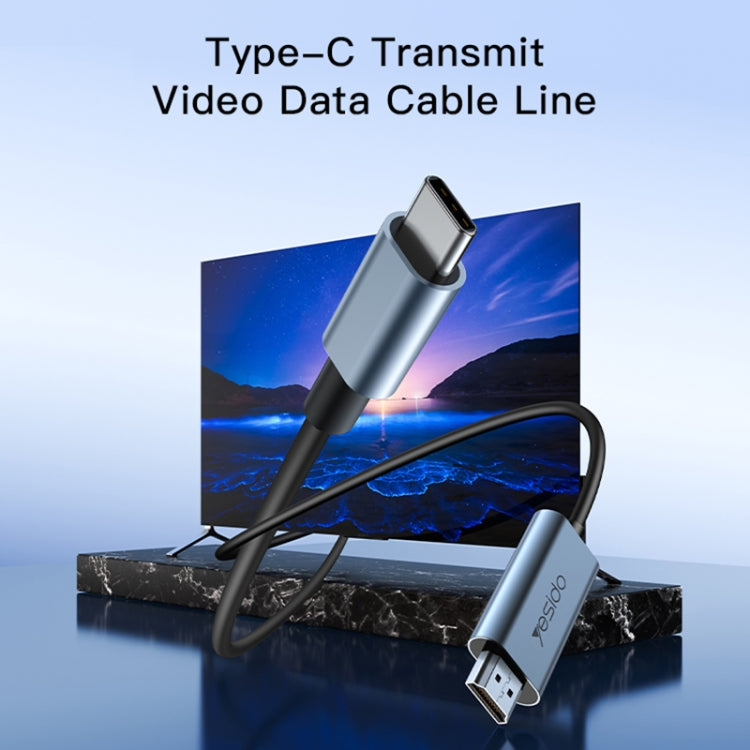 Yesido HM10 USB-C / Type-C to HDMI HD Adapter Cable, HM10