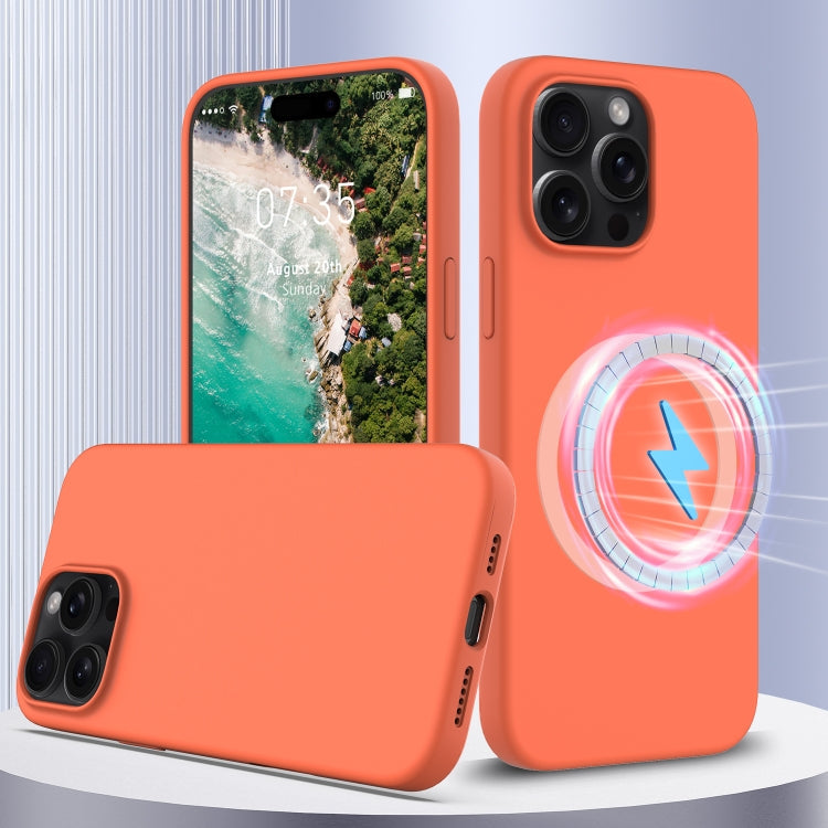 Shockproof Silicone Magsafe Phone Case, For iPhone 16 Pro, For iPhone 16 Plus
