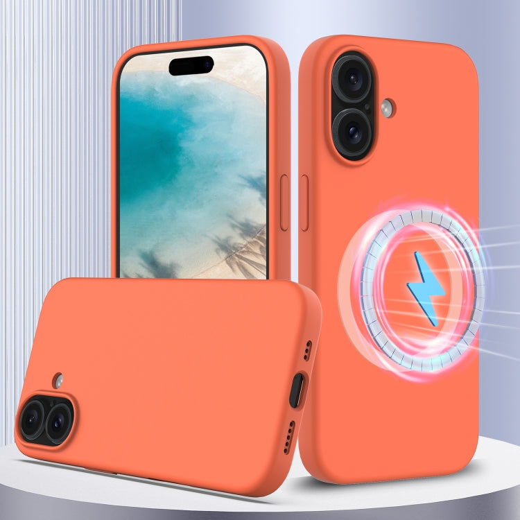 Shockproof Silicone Magsafe Phone Case, For iPhone 16 Pro, For iPhone 16 Plus