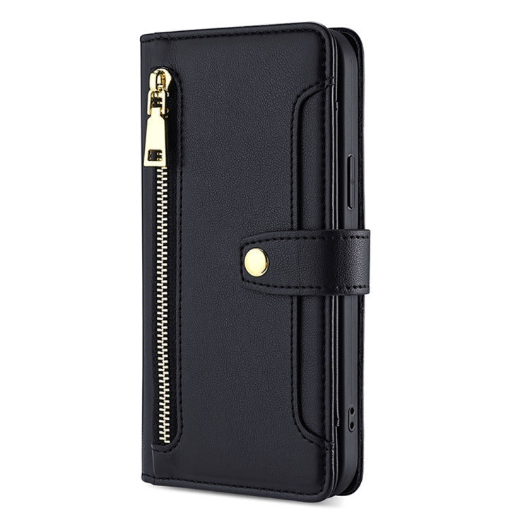Sheep Texture Cross-body Zipper Wallet Leather Phone Case, For Infinix GT 10 Pro 5G, For Infinix Smart 7 HD, For Infinix Note 30 VIP 5G, For Infinix Hot 30i 4G