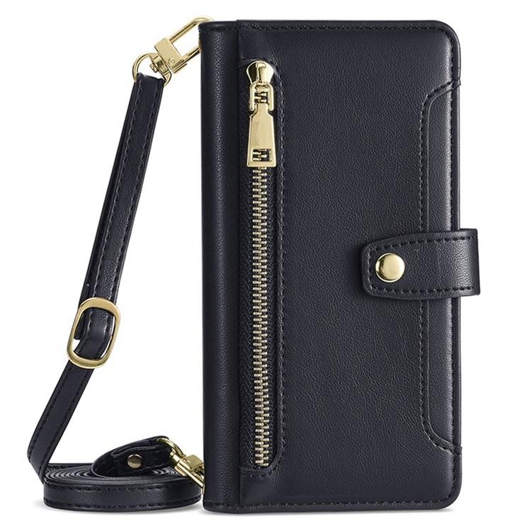 Sheep Texture Cross-body Zipper Wallet Leather Phone Case, For Infinix Note 50x 5G, For Infinix Note 50 Pro+ 5G, For Infinix Note 50 4G, For Infinix Hot 50i 4G