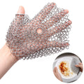 Stainless Steel Pot Scrubber Round Kitchen Cleaning Brush Heavy Duty Cookware Cleaner