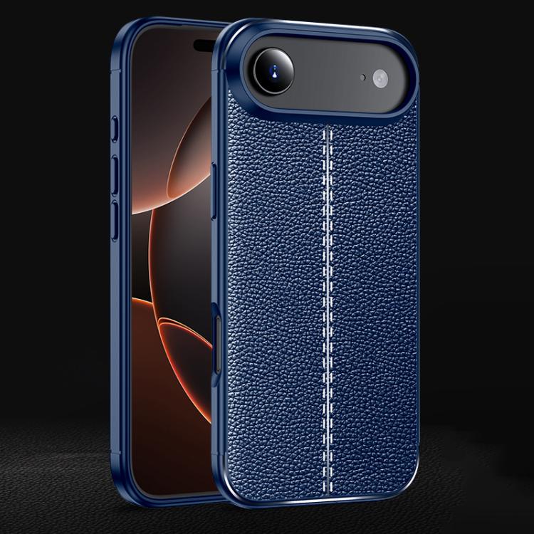 Litchi Texture Shockproof TPU Phone Case, For iPhone 16e / 17e, For iPhone 17 Pro Max, For iPhone 17 Pro, For iPhone 17, For iPhone Air, For iPhone 16 Pro Max, For iPhone 16 Pro, For iPhone 16 Plus, For iPhone 16, For iPhone 15 Pro Max, For iPhone 15 P...