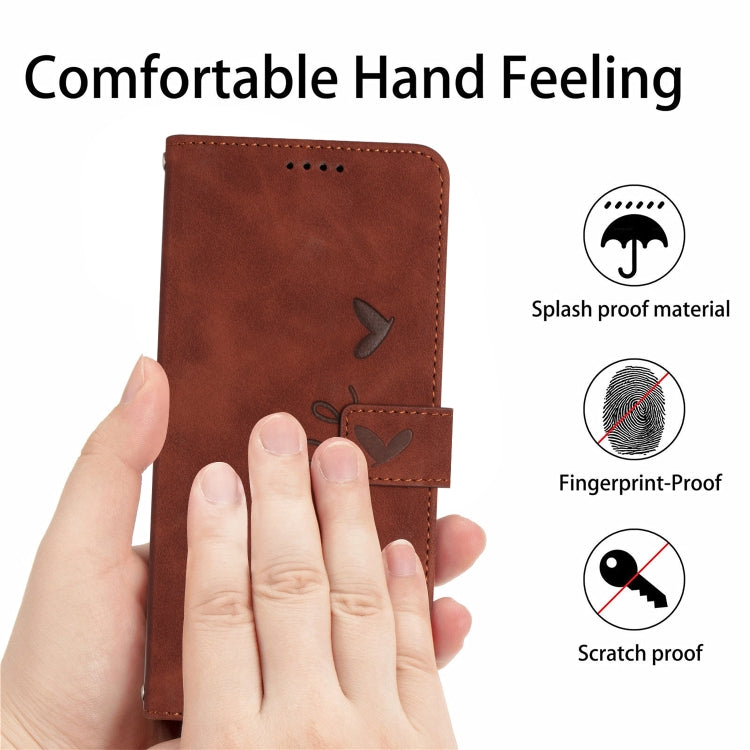 Skin Feel Heart Pattern Leather Phone Case, For Infinix Hot 30 Play NFC, For Infinix Note 30/Note 30 5G, For Infinix Note 30i, For Infinix Note 30 Pro