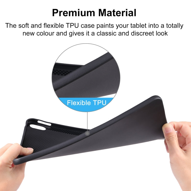 For Huawei MatePad SE 10.4 TPU Tablet Case(Frosted Black)