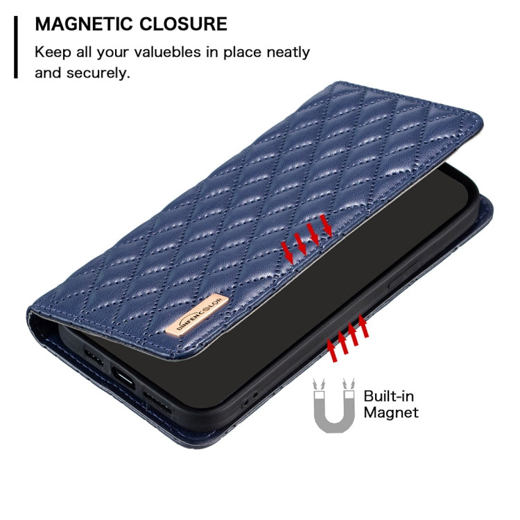 Diamond Lattice Magnetic Leather Flip Phone Case, For iPhone 16 Pro Max, For iPhone 16 Pro, For iPhone 16 Plus, For iPhone 16